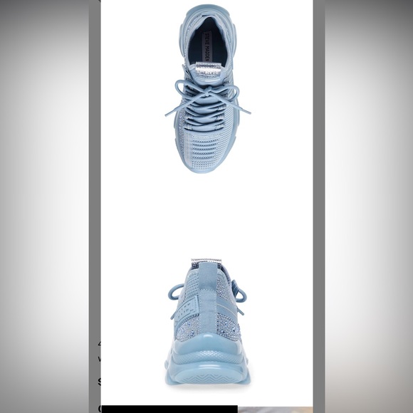 Steve Madden Maxima baby  blue Azul, size 7 NWT - Picture 2 of 14